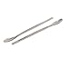 Aexit 2Pcs 20cm gauge Length Single Head Laboratory Reagent Stainless Steel Sampling Medicine Spoon