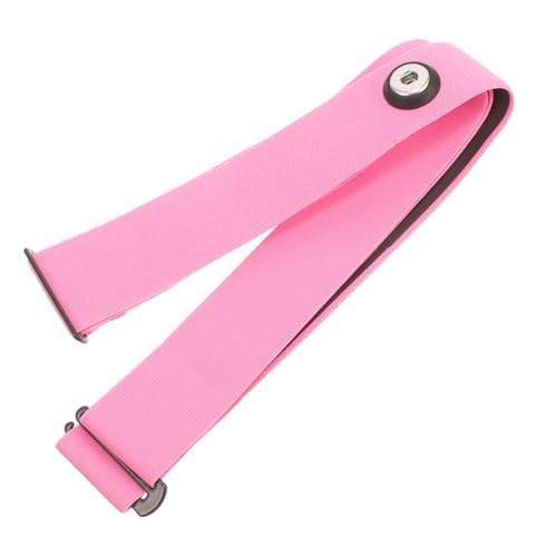 TOYZFRIENDY Correa de Pecho Ajustable para Monitor de Frecuencia Cardíaca Banda Elástica Resistente y Compatible con Pulsómetros Deportivos para Running Ciclismo y Actividades Nocturnas