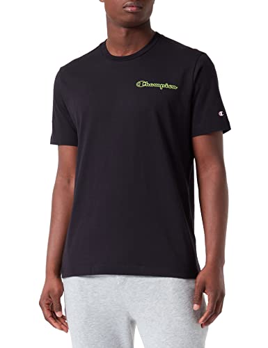 Legacy Neon Spray Contrast Logo T-Shirt Nero M Uomo