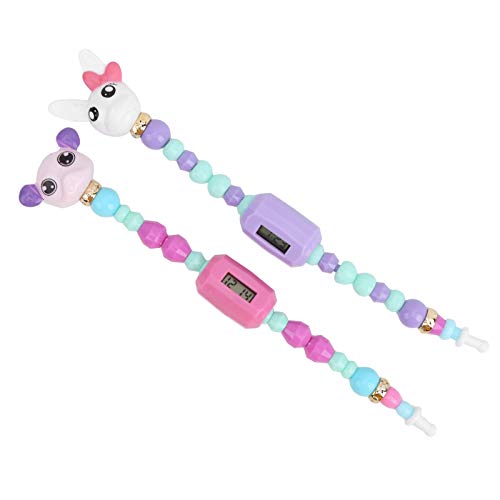 Zerodis 2 Pcs Animal Twisty Bracelets, Deformation Animal Time Bangles Diy Collectible Twisty Bracelets For Girls Toys, Transform From A Pet Into A Bracelet (#6) #TOP7