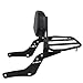 Dossier Sissy Bar et porte-bagages avec coussin de dossier pour Honda Rebel CMX 1100