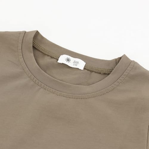 Image of Short Sleeve Shirt for Boys, Cotton Uniform Shirts for Boys & Girls
