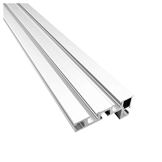 CALIDAKA Miter Track,400mm 75 Type Aluminum Miter T-Track,DIY T Slot Bandsaw Jig Miter Track,T-Slot Miter Track Jig,Woodworking Table Saw Mini T Track Rail for Fence Fixture