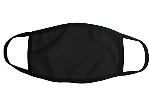 Preisvergleich Produktbild Mundschutz Nano-Technologie Atemschutzmaske Gesichtsmaske Waschbar Behelfsmaske (01 - Schwarz)