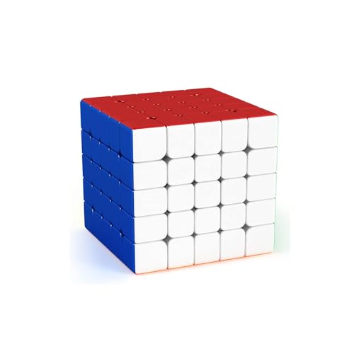 XMDCuber Moyu Meilong 5M 5x5 Magnetic Speed Cube - Stickerless Magic Cube 60mm (5x5x5) - M Version