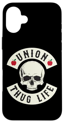 Funny Red For Ed Union Thug Retro SpEd Teacher Appreciation �X�}�z�P�[�X iPhone 16 Plus �p