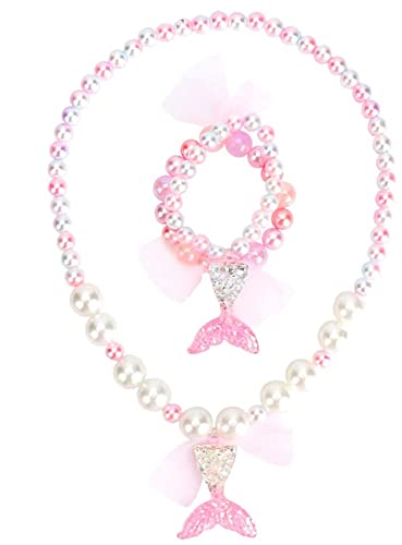 Mermaid Kids Costume Jewelry El Regalo1 Pair Girls Mermaid