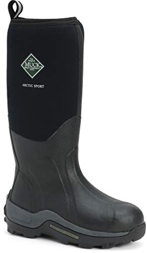MUCK Men's Arctic Sport Tall, Black, Size 9(M)