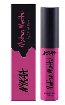 Nykaa Molten Matte Lip & Cheek Colour - Spencer 11