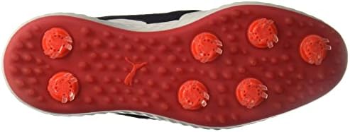 PUMA mens Ignite Pwradapt Caged Disc Golf Shoe, Puma White-puma Silver-peacoat, 11.5 US | Image 3