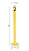 Vestil BOL-24-2 Steel Pipe Safety Bollard 24 In. x 1-3/4 In. Yellow