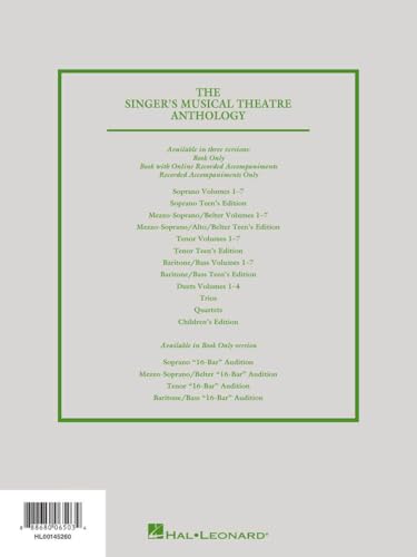 Singers Musical Theatre Anthology Tenor Book Vol 6 | Compiled by Richard Walters | 25 Broadway Songs for Tenor Voices Volume 6 | Vocal for Musicals | Classic and Contemporary Hits for Tenor Singers - Image 2