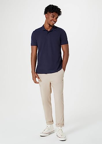 Camisa Polo Básica Masculina Em Malha Piquet