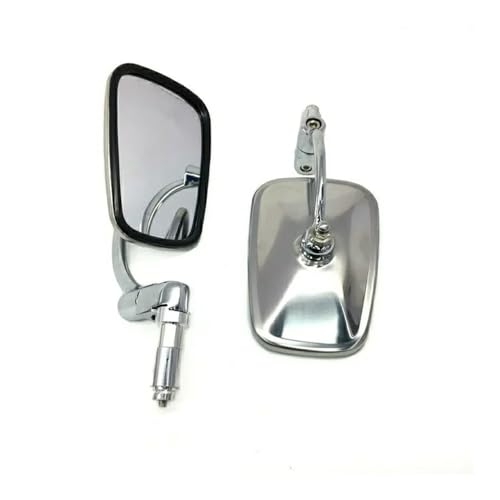 Espejos retrovisores de barra para rutas urbanas en moto Bobber 2 piezas