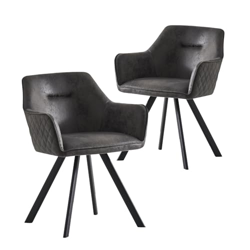 B&D home® Esszimmerstuhl-Set Cyrus (2 STK.) – Polsterstuhl mit...