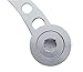 United Pacific 24009 Billet Aluminum Window Crank Handle Kit, Universal Application, 3 Adapters Included, Brushed Aluminum Finish – One Set (Pack of 2)