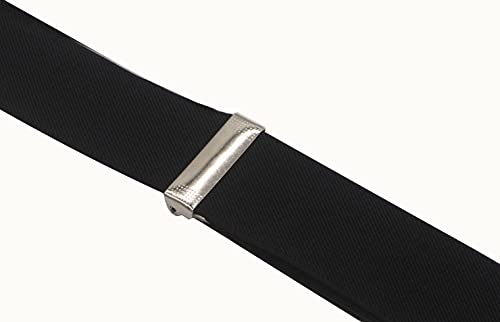 Image of Adjustable Elastic Suspenders for Men's and Women's with X Back Suspenders for Casual & Formal