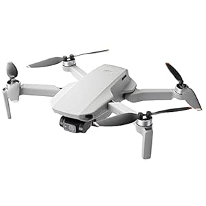 DJI Mini 2, Ultraleichte faltbare Kameradrohne, 3-Achsen-Gimbal mit 4K Kamera, 12 MP, 31 min Flugzeit, OcuSync 2.0 10 km HD-Videoübertragung, QuickShots, Drohne für Einsteiger, Grau