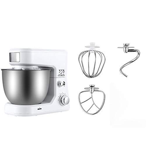 Küchenmaschine Rührgerät Ei-Klopfer, Knetmaschine, Stand Mixer, Edelstahl Neige-Kopf 4L 6-Gang-Multifunktions-Home… – Bild 3