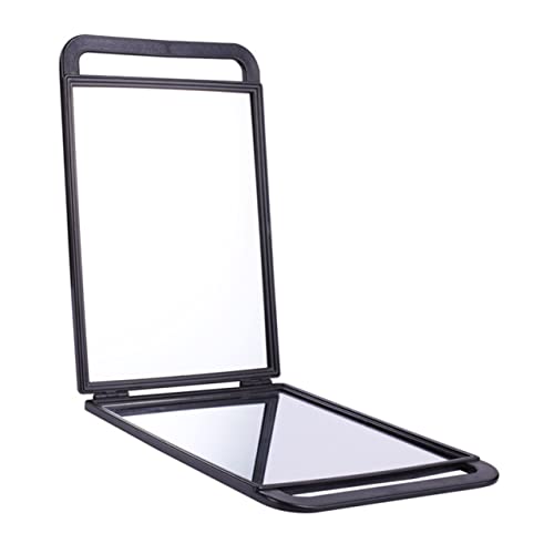 Espejo de maquillaje ergonómico de doble cara Ipetboom