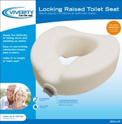 Roscoe Medical - Viverity Locking Raised Toilet Seat