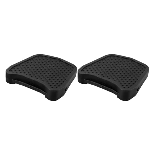 Orivin Adaptador de placa de pedal Keo compatible con pedales automáticos Keo Convierte pedales automáticos en pedales planos No necesita calas Añade agarre y comodidad