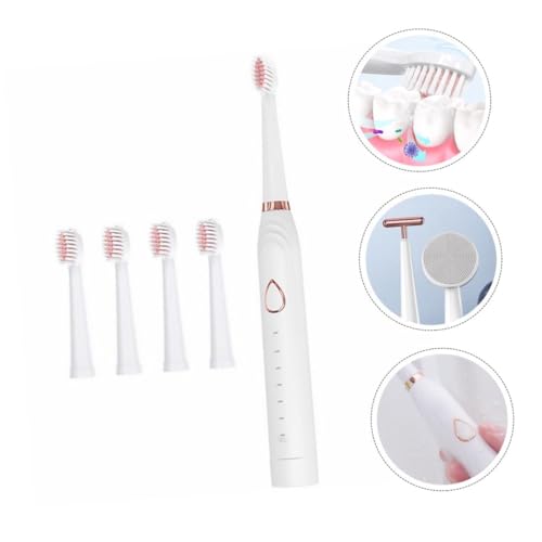 FOMIYES Elektrische Zahnbürste Gesichtsreinigungsbürste Tragbar Niedriger Bürste Aufladen Angenehme Intensität – Bild 4