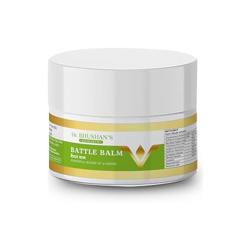 Dr. Bhushan's Research Ayurvedic Joint Pain Trio Kit (Battle Oil+Battle Balm+Belly Drops) For Joint Pains (Knee Pain,Shoulder Pain,Back Pain)