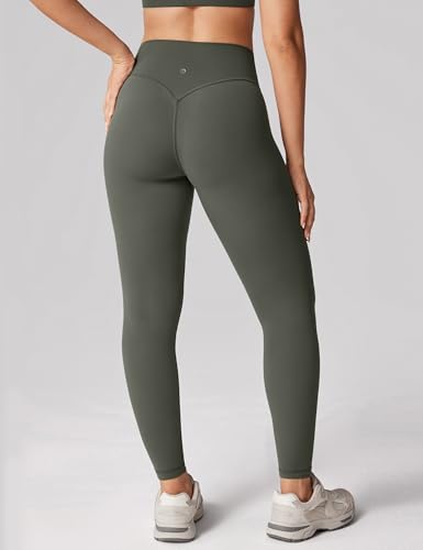 Image of UNISSU Hugcurve No Front Seam High Waisted Workout Leggings for Women Buttery Soft Yoga Pants Gym Athletic Tights - 25''