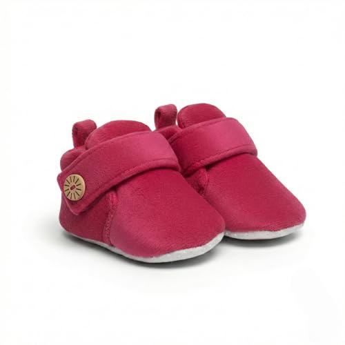 Image of Baby Shoes for Boys & Girls | Baby Boys Shoes | Soft Sole Shoes | Lightweight Breathable Baby Booties | Newborn Shoes (3-12 Months)