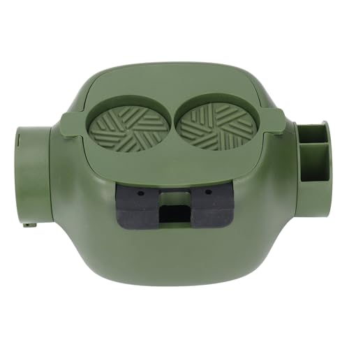 Yctze Coffee Knock Box - Portable ABS Plastic Ground Bin for Machine, Elegant and Quiet Design for Kitchen and Cafe Use (Green) - Image 6