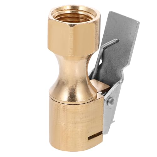 PRETYZOOM Self-Locking Tire Inflator Chuck Valve Air Chuck for Car Tire Inflator