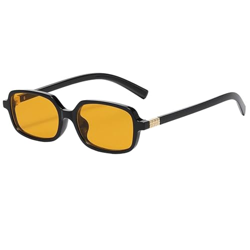 Image of Retro Rectangular Sunglasses for Women Men 90s Trendy Square Sun Glasses Small Vintage Sunnies