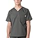 Carhartt Scrubs C15108 Men's Classic Fit Ripstop Bi-Swing Chest Pocket V-Neck Top XX-Large Dark Pewter