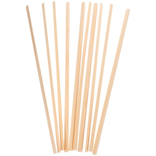 Gadpiparty 12 cuentas de madera, molduras de madera, cuentas de vidrio para puerta, marco de pantalla de ventana, ribete duradero para decoración del hogar y la oficina