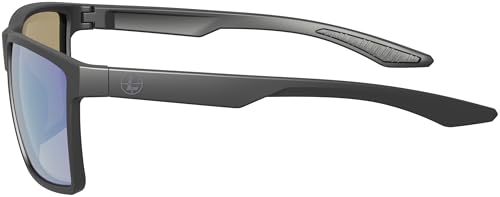 Leupold DeSoto Performance Eyewear with Matte Black Frames and Blue Mirror Lenses4