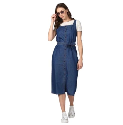 Buy Stylish Denim Dress at Amazon.in
