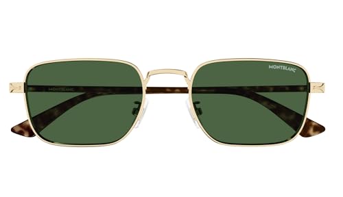 Montblanc Men's Mb0339s Sunglass Man Metal Sunglasses, Multi-Colour2