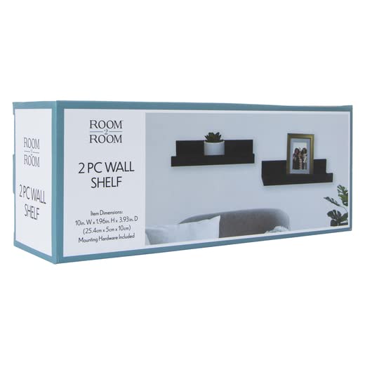 2 PC Wall Shelf