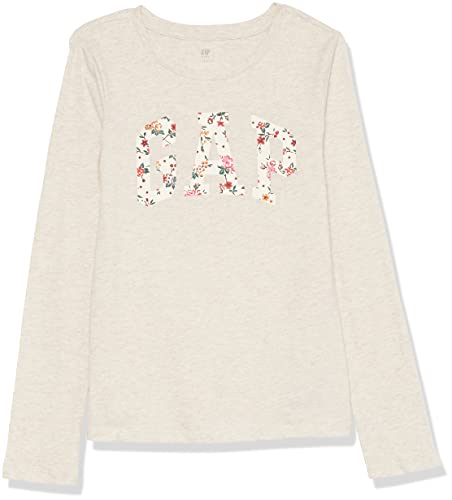 Image of Gap Girls Long Sleeve Logo Tee T-Shirt