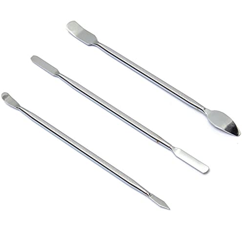 WANGCL 3 Pack Metal Spudger Opening Disassemble Tools for Pry Open Tablet Screen Mobile Phone Tablet Laptop Repair Tool Kit - Image 2