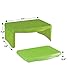 HearthSong Foldable Lap Desk for Kids with Storage - Ideal Floor Desk for Drawing, Studying, Portable Folding Travel Lap Table, Versatile Bed Desk & Lap Tray, Green