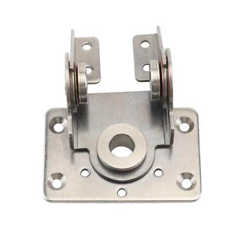 Charnière de précision dynamométrique inox 304 amortie double axe - 2