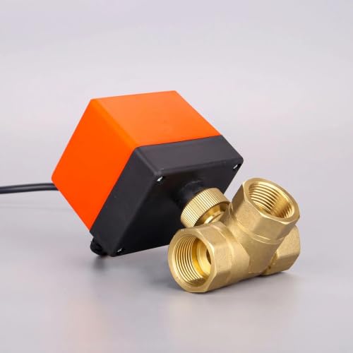 Vanne électrique en laiton DN20 pour optimiser le circuit d'eau du plancher chauffant - 2