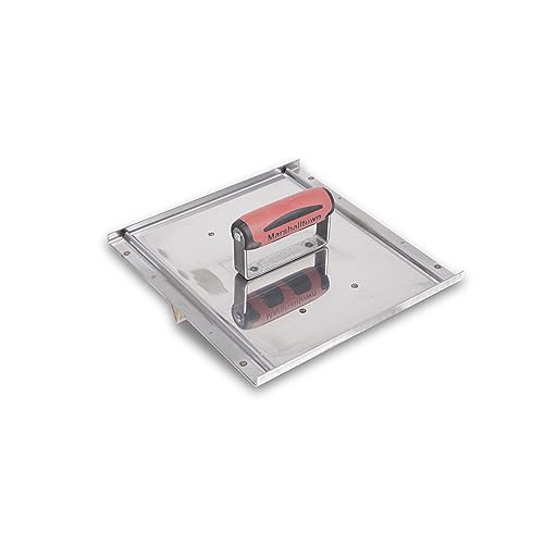 Marshalltown Nutfräse Chicago, R 13 mm, T 19 mm, Durasoft Griff, Edelstahl, Maße: 254x254 mm