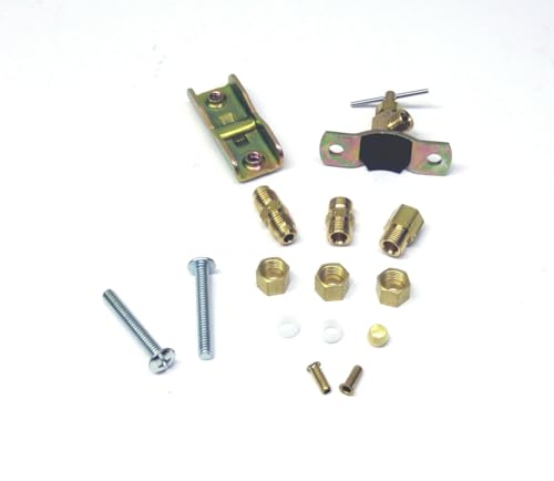 PT25E Icemaker Dehumidifier Plastic Line Installation Kit Each kit Contains Unique 'Self Tapping Valve' and All the Fittings Necessary for installations with Copper or Plastic tubing