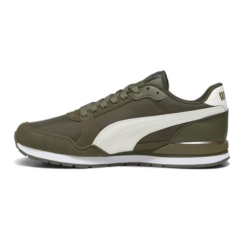 PUMA Mens St Runner V3 Nylon Lace Up Sneakers Shoes Casual - Green3