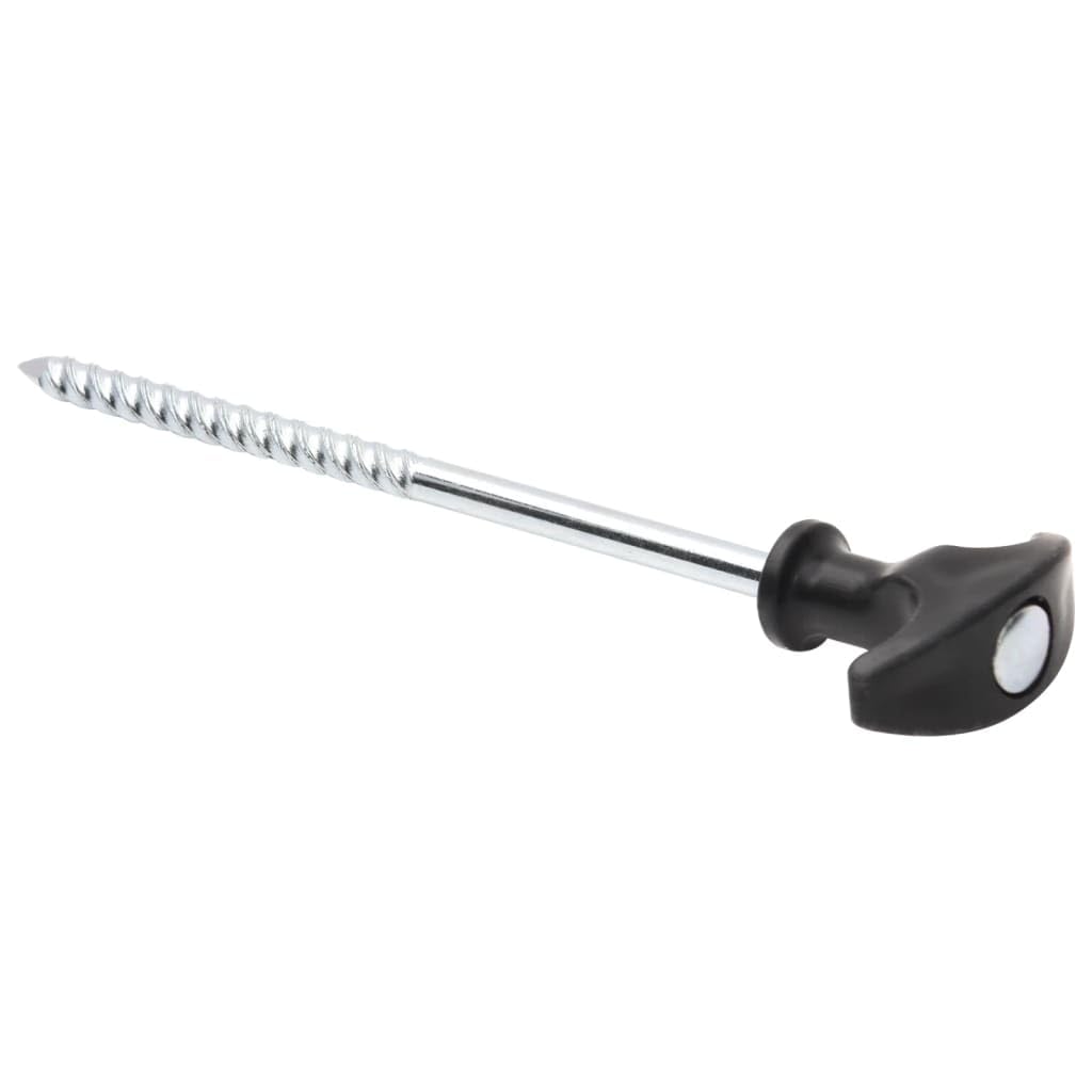 Zeltheringe STK Ø verzinkter Stahl robust für Camping Outdoor Festival Trekking mit T-Form Kopf und starker Bodenhaftung zur sicheren Befestigung von Zelt und Plane