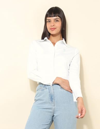 Image of Cotton Sateen Regular fit Shirt