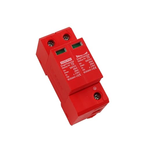 Protection surtension DC SPD parafoudre basse tension pour onduleur et panneau solaire 500V 2P